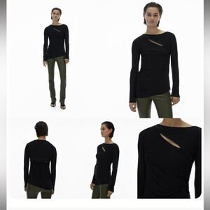 Helmut Lang Scala Asymmetrical Top